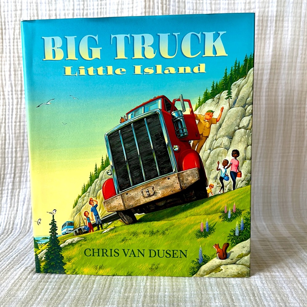 COPY - Big Truck Little Island Hardcover Book 📕